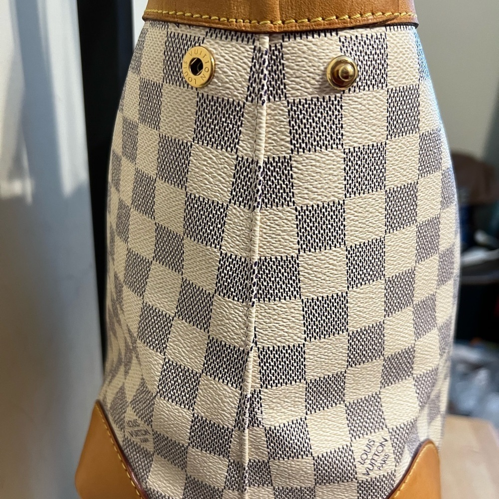 Louis Vuitton Damier Azur Hampstead Tote - Picture 6 of 14